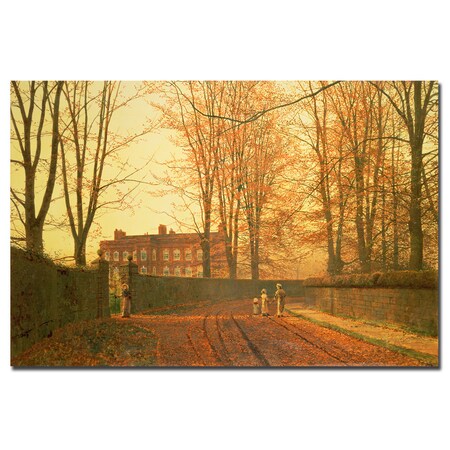 John Grimshaw 'Going To Church, 1880' Canvas Art,30x47